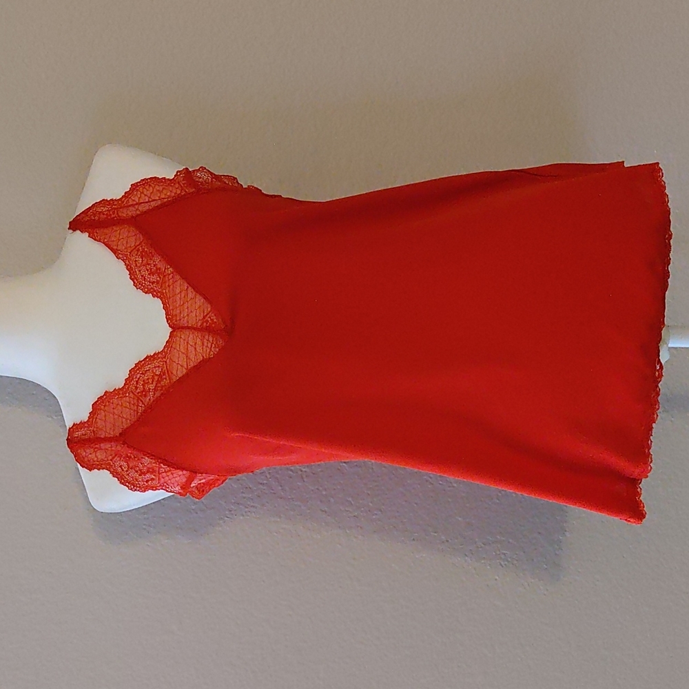 Red racerback Cami, Size Small